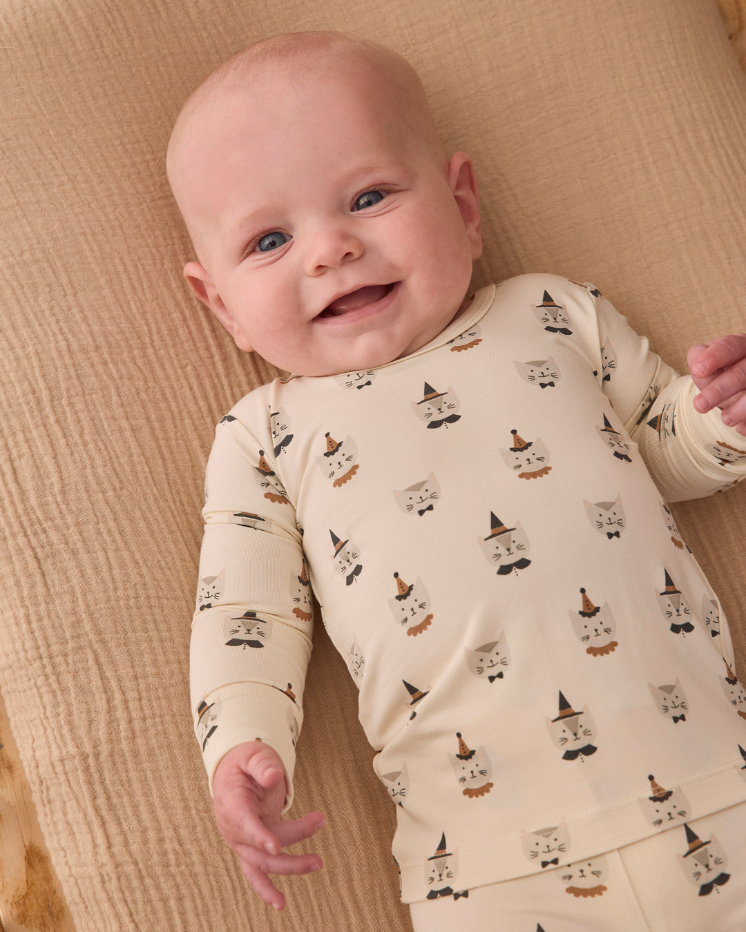Quincy Mae Bamboo Pajama Set - Costume Kittens