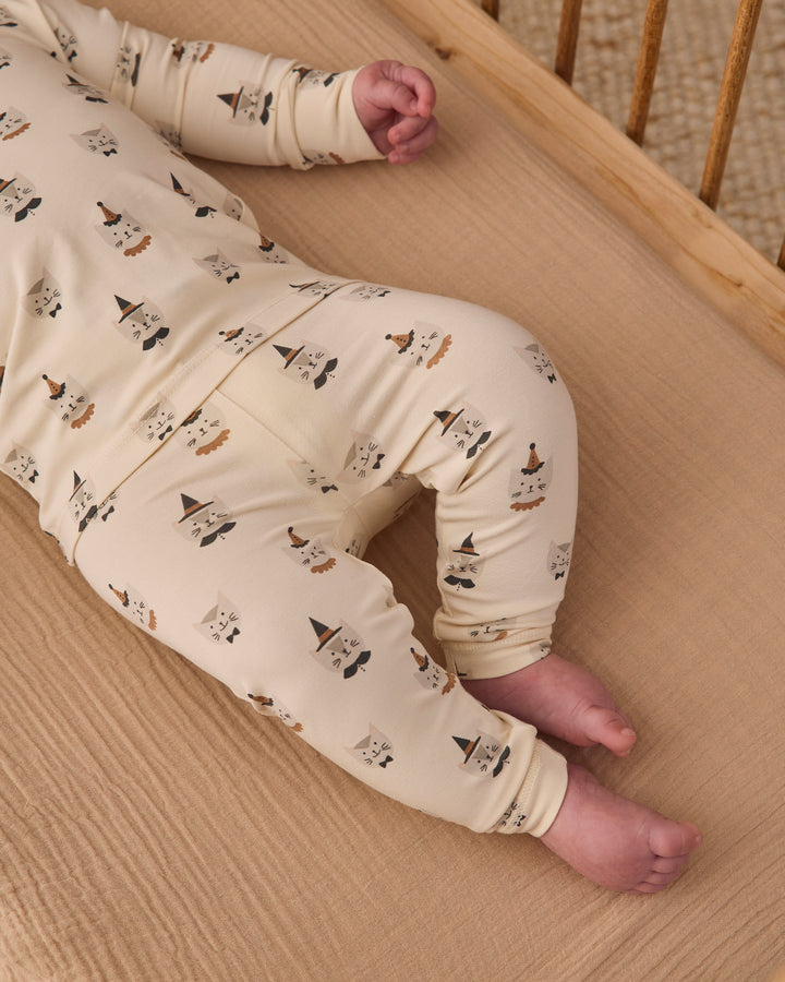 Quincy Mae Bamboo Pajama Set - Costume Kittens
