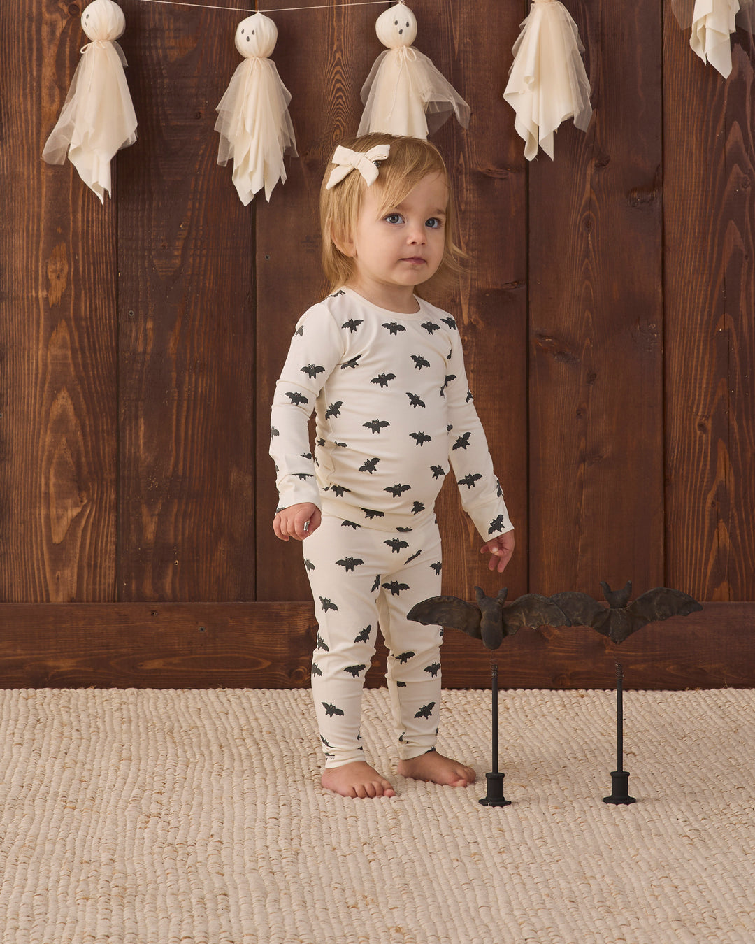 Quincy Mae Bamboo Pajama Set - Bats