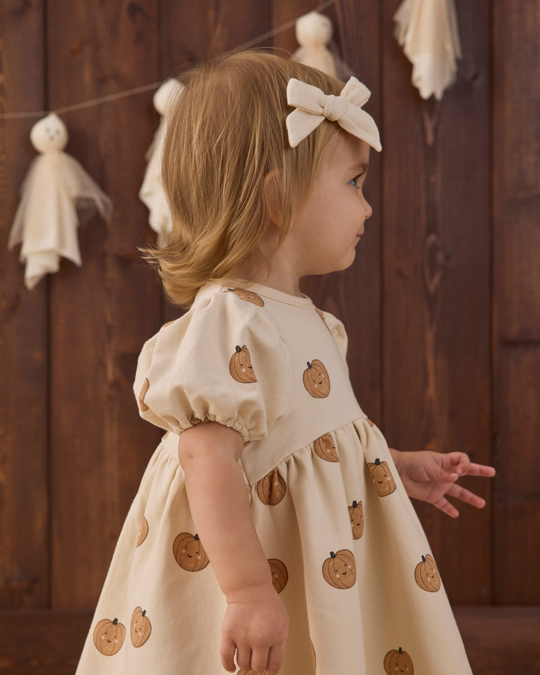 Quincy Mae Darla Dress - Pumpkins