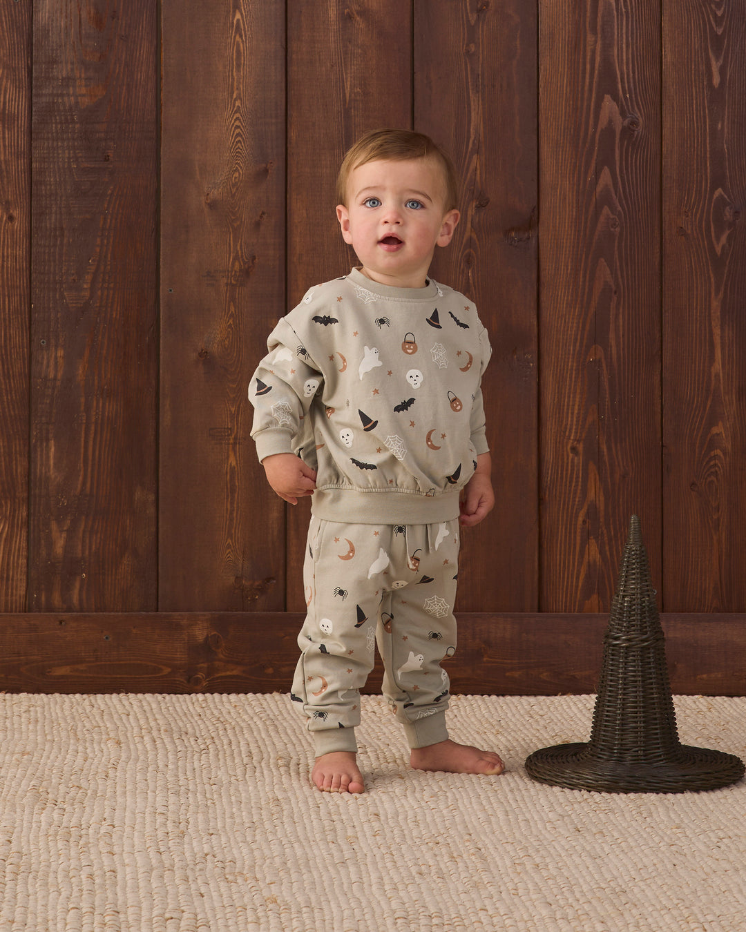 Quincy Mae Relaxed Fleece Sweatshirt - Halloween Things