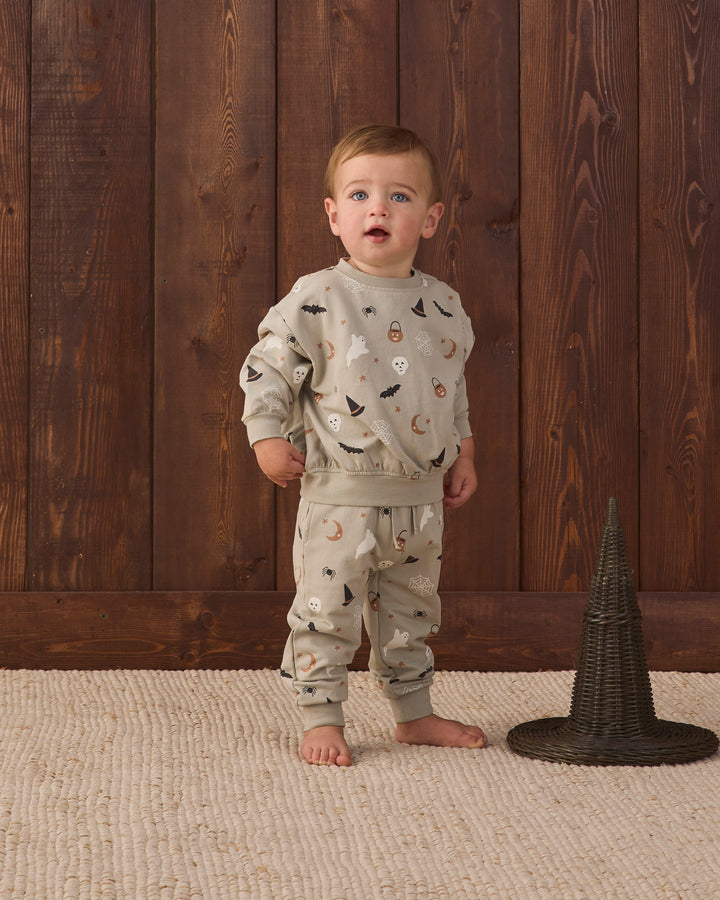 Quincy Mae Relaxed Fleece Sweatshirt - Halloween Things