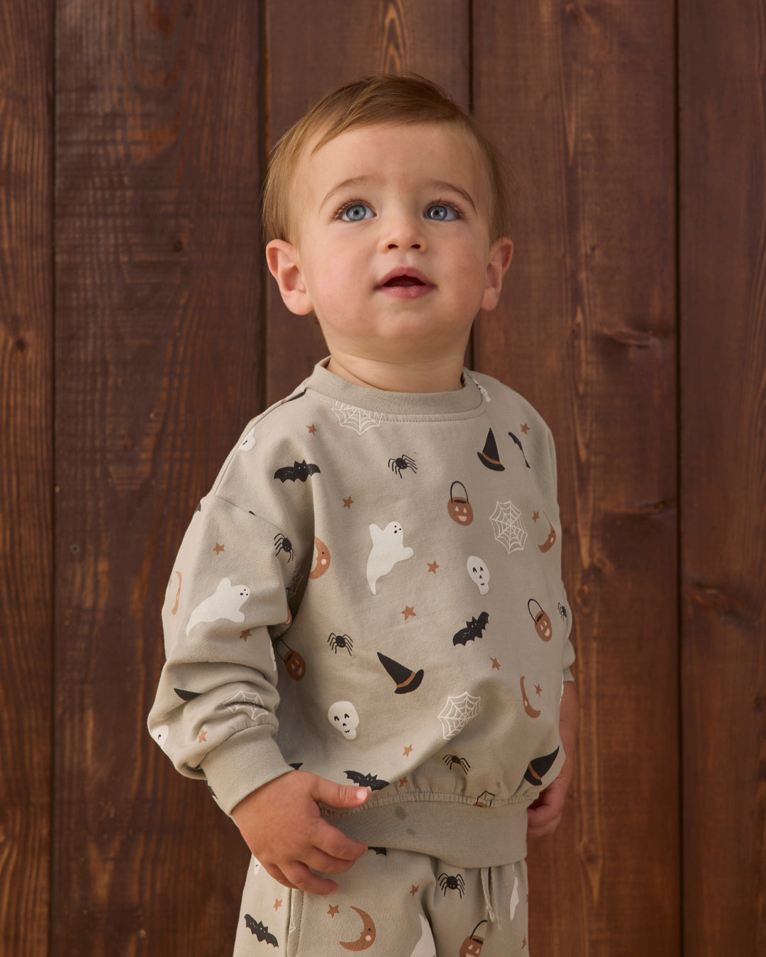 Quincy Mae Relaxed Fleece Sweatshirt - Halloween Things