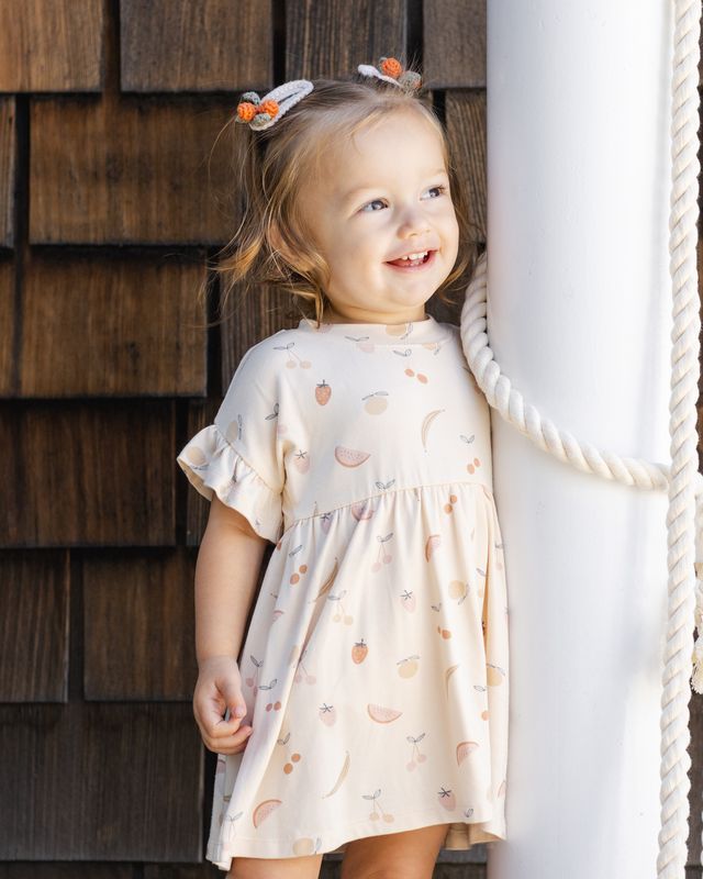 Rylee + Cru Babydoll Dress - Fruit