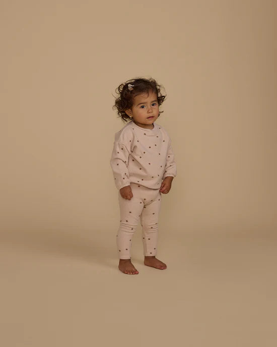 Rylee + Cru Spongey Knit Set - Shell Stars