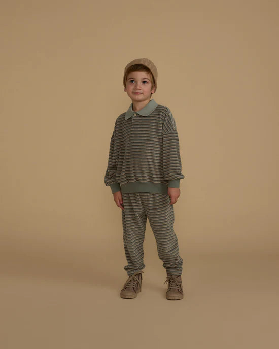 Rylee + Cru Jogger Pant - Retro Stripe