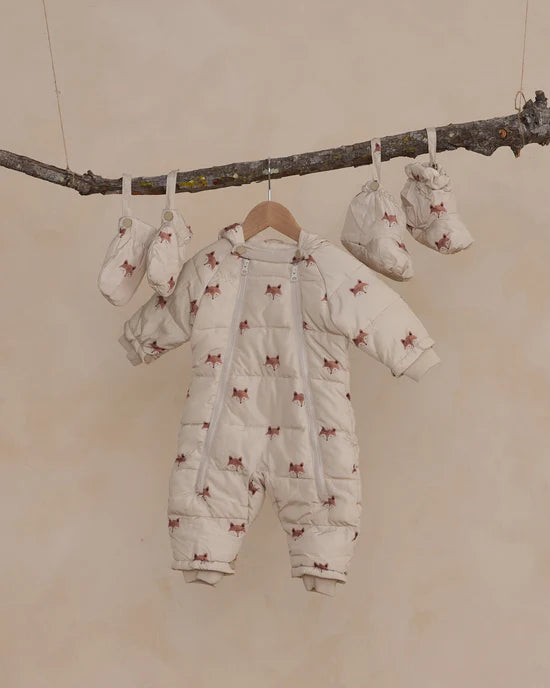 Rylee + Cru Snow Puffer Suit - Fox