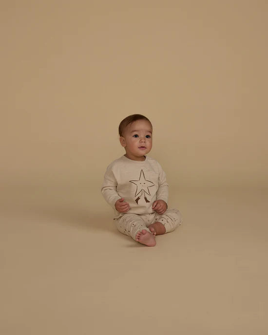 Rylee + Cru Long Sleeve Tee + Pant Set - Twinkle