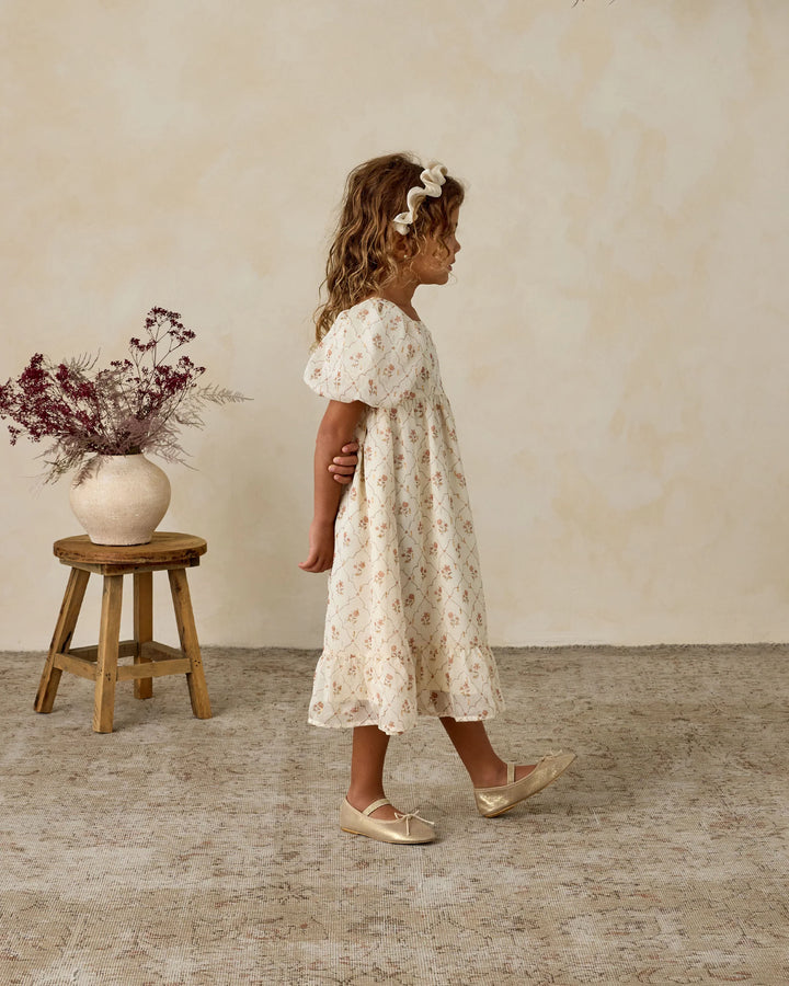 Noralee Gathered Headband - Ecru