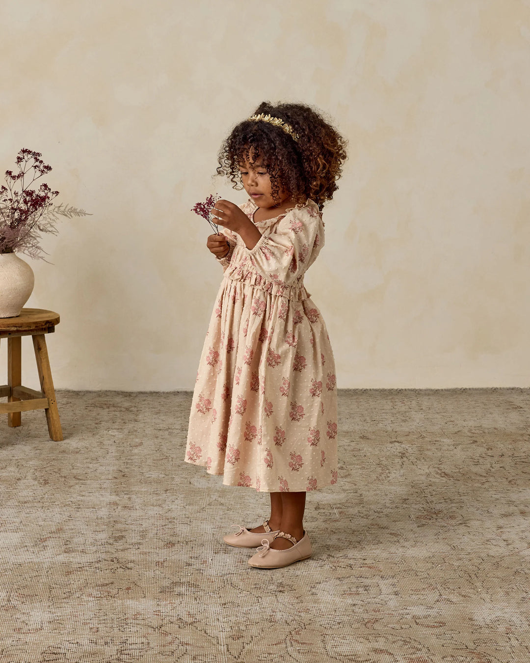 Noralee Floral Headband - Ecru