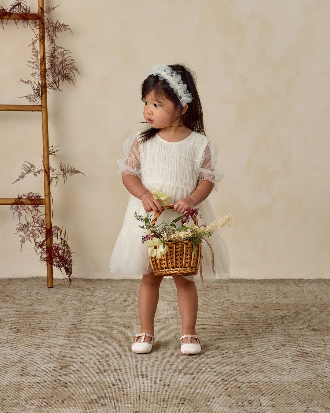 Noralee T-Strap Ballet Flats - Rose