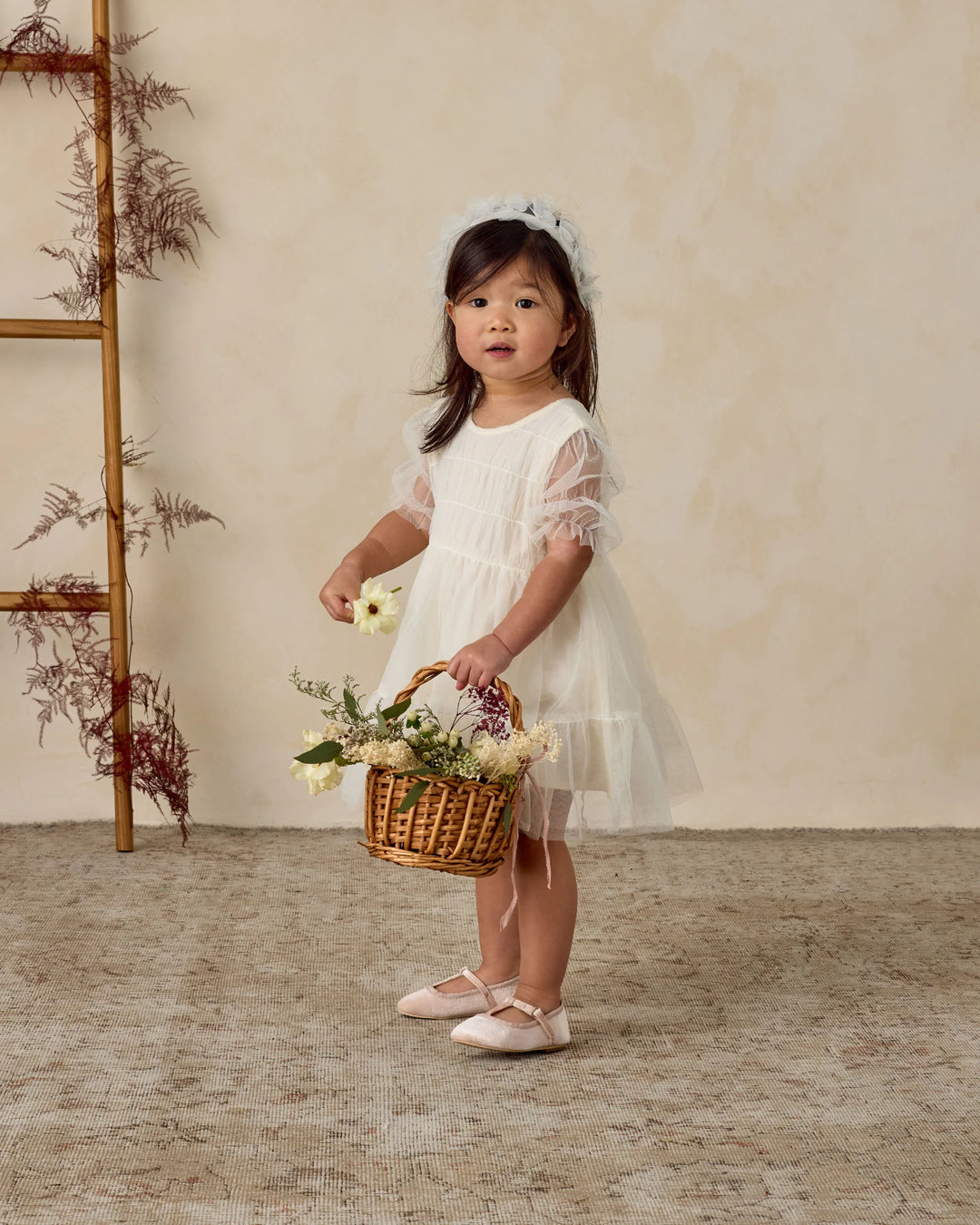 Noralee T-Strap Ballet Flats - Rose