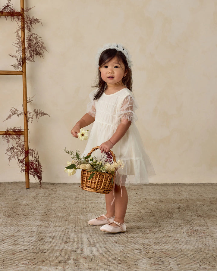 Noralee T-Strap Ballet Flats - Rose