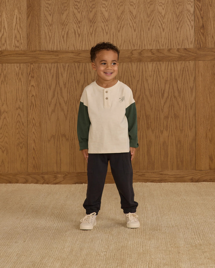 Rylee + Cru Cargo Joggers - Black