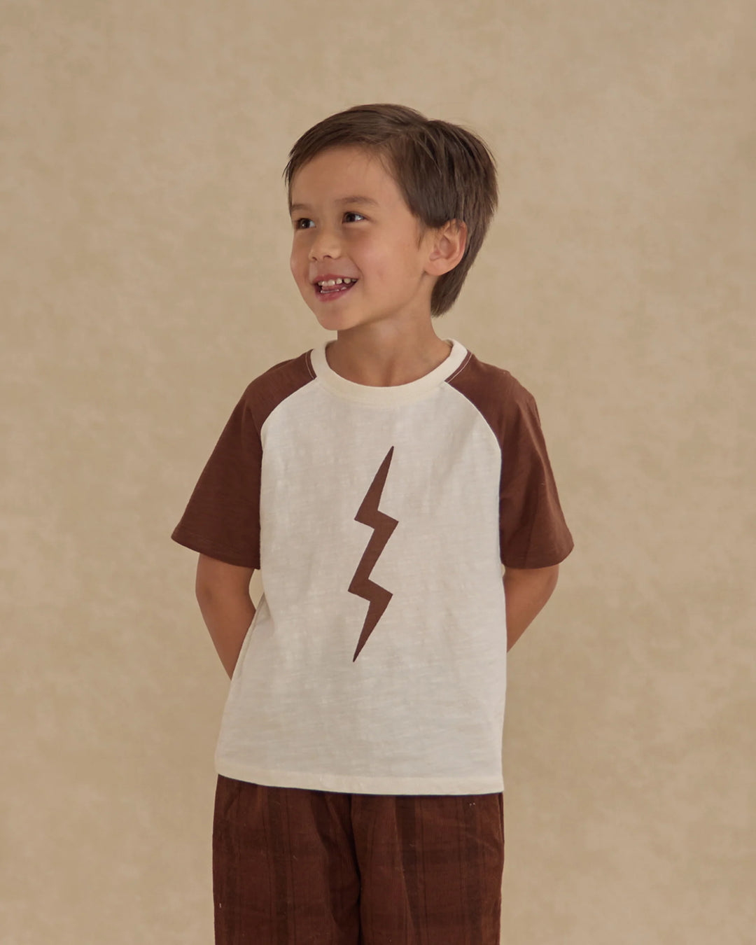 Rylee + Cru Raglan Short Sleeve Tee - Bolt