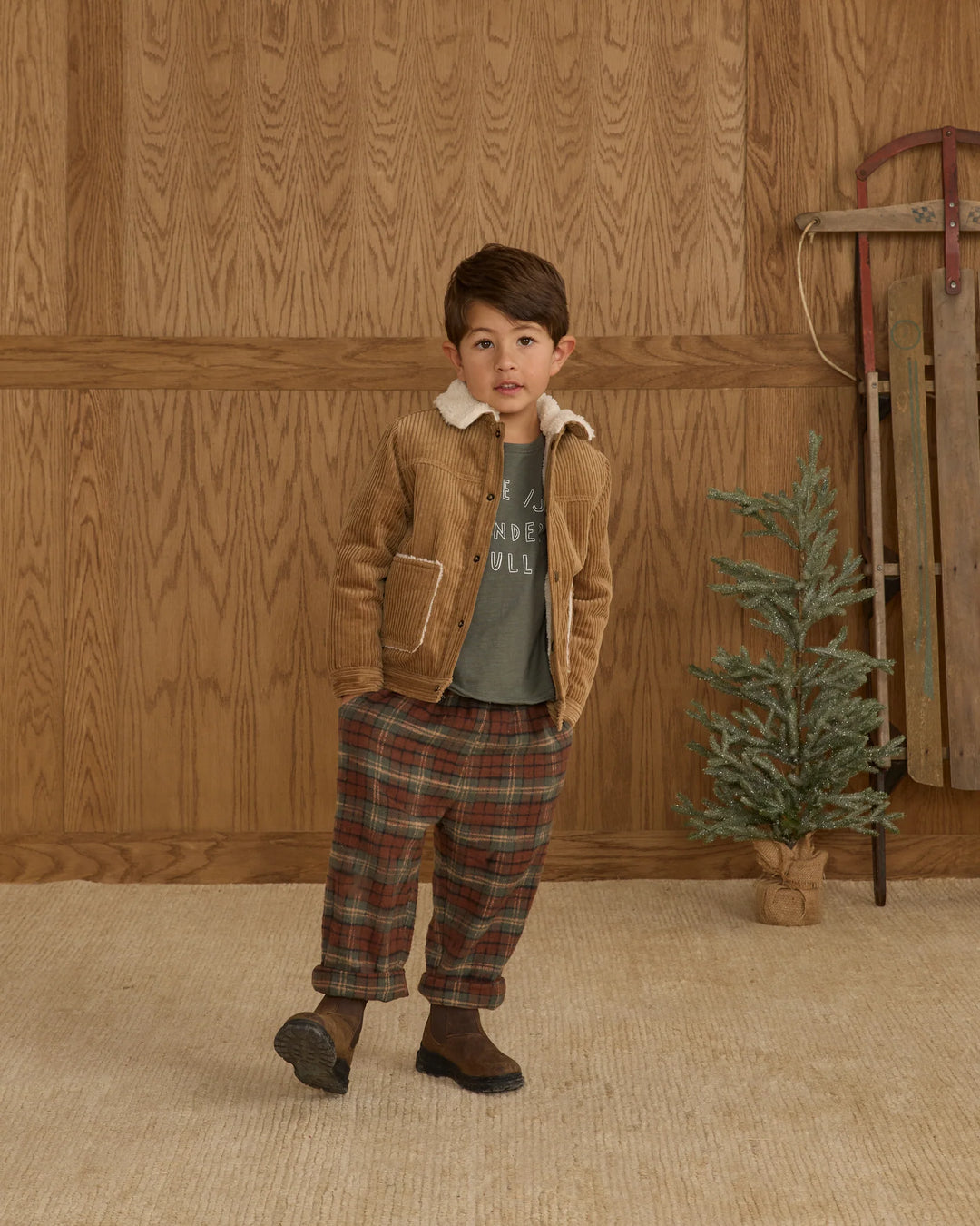 Rylee + Cru Corduroy Jacket - Toffee