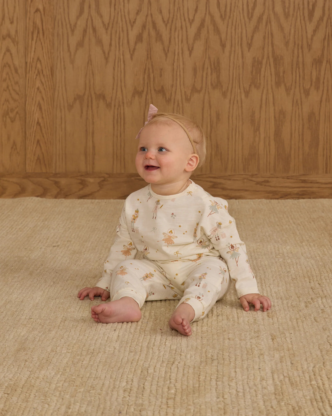 Rylee + Cru Long Sleeve Tee + Pant Set - Nutcracker