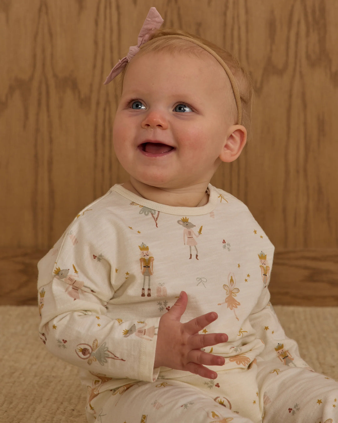 Rylee + Cru Long Sleeve Tee + Pant Set - Nutcracker