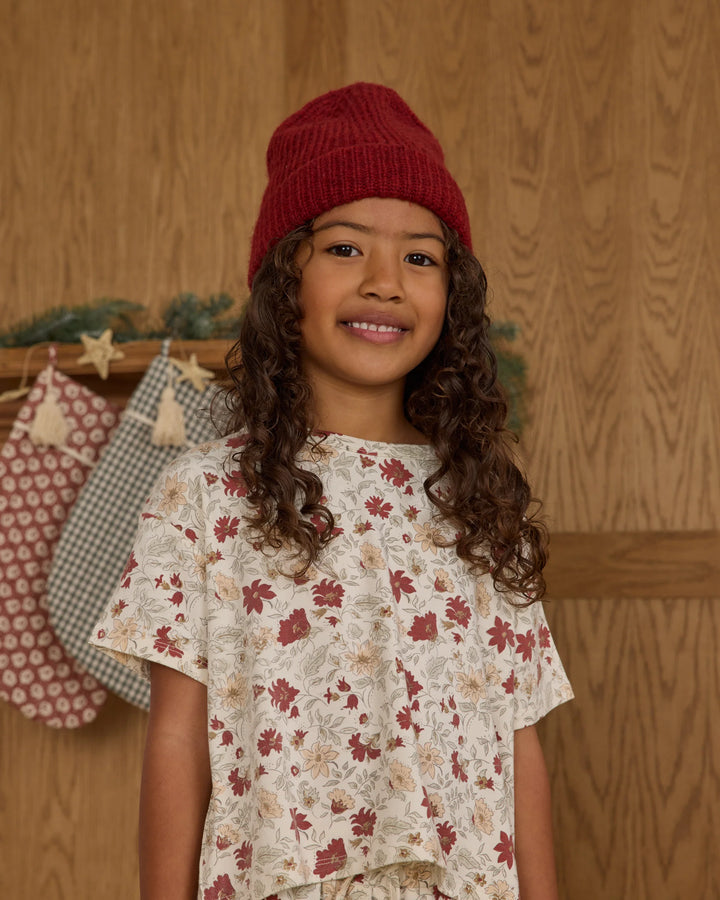 Rylee + Cru Ruthie Set - Holiday Floral