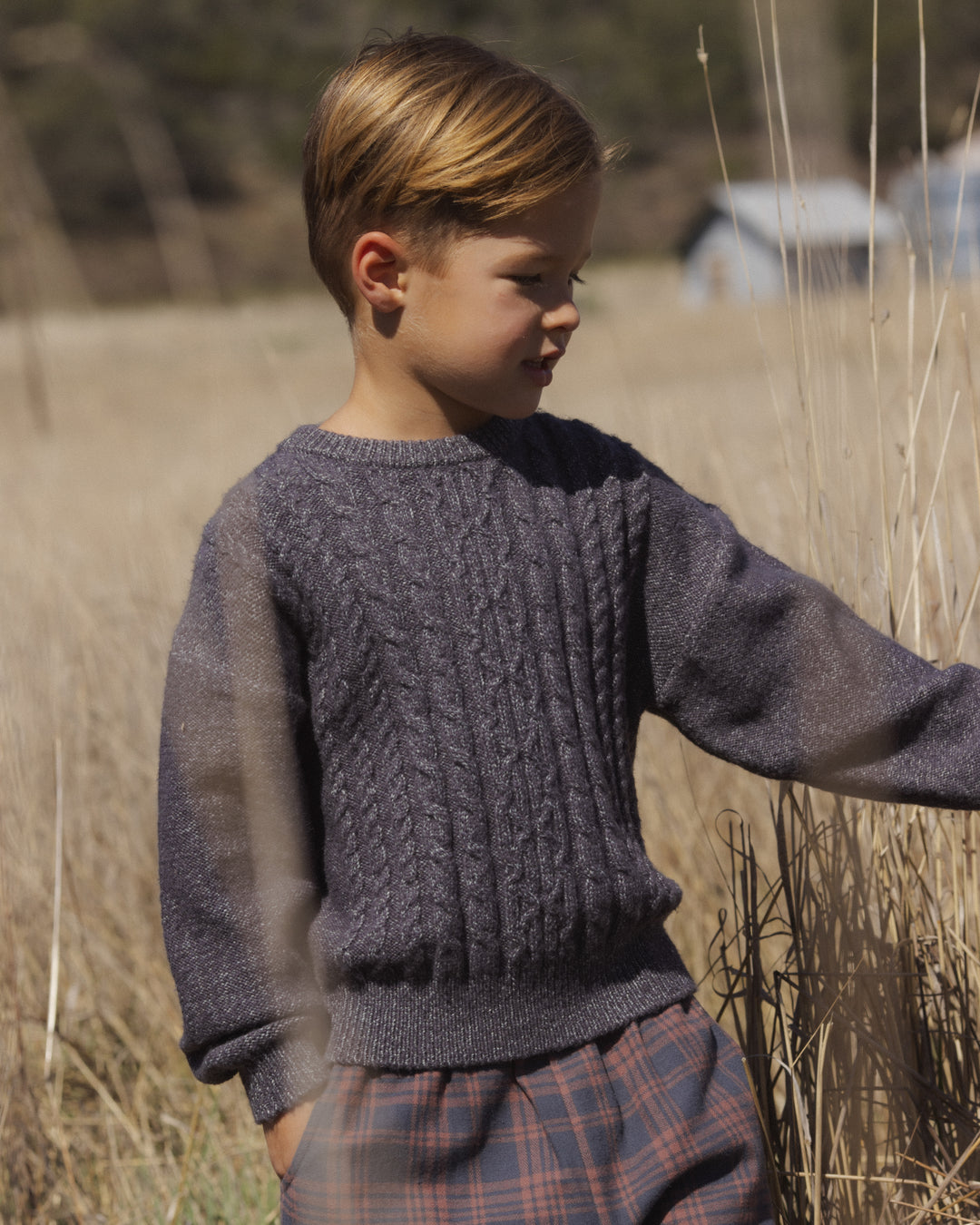 Rylee + Cru Aspen Sweater- Midnight