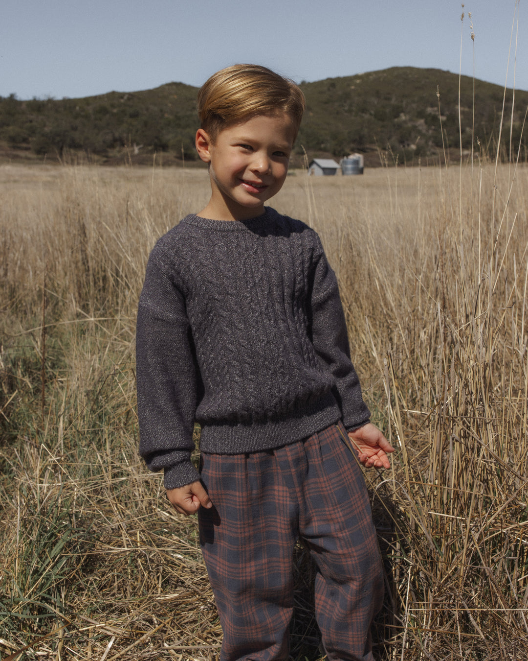Rylee + Cru Aspen Sweater- Midnight