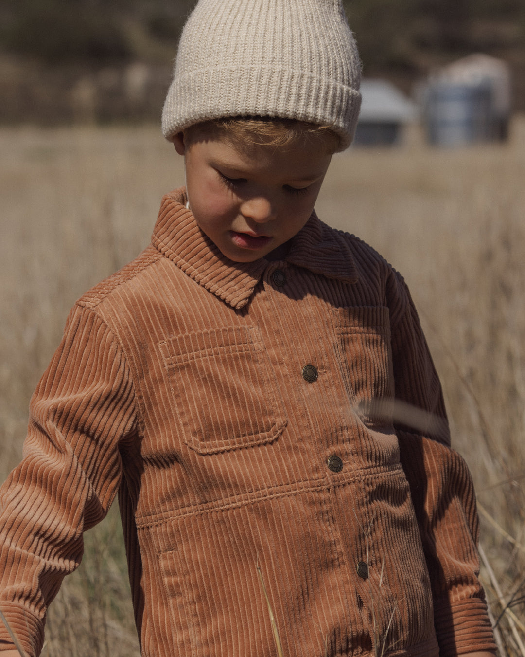 Rylee + Cru Chore Coat - Fawn
