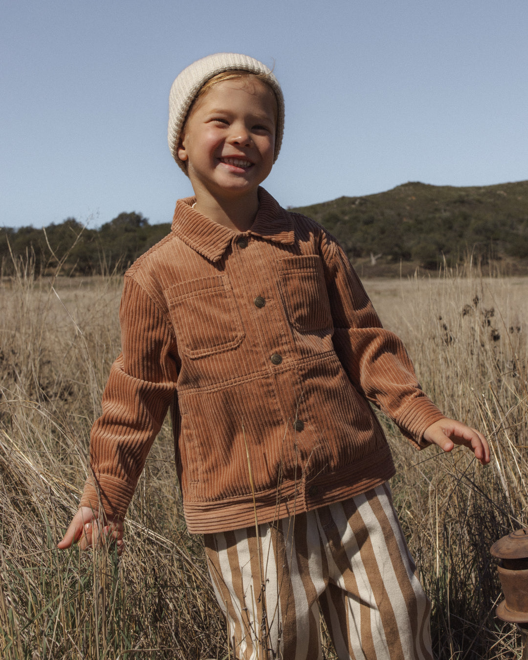Rylee + Cru Chore Coat - Fawn