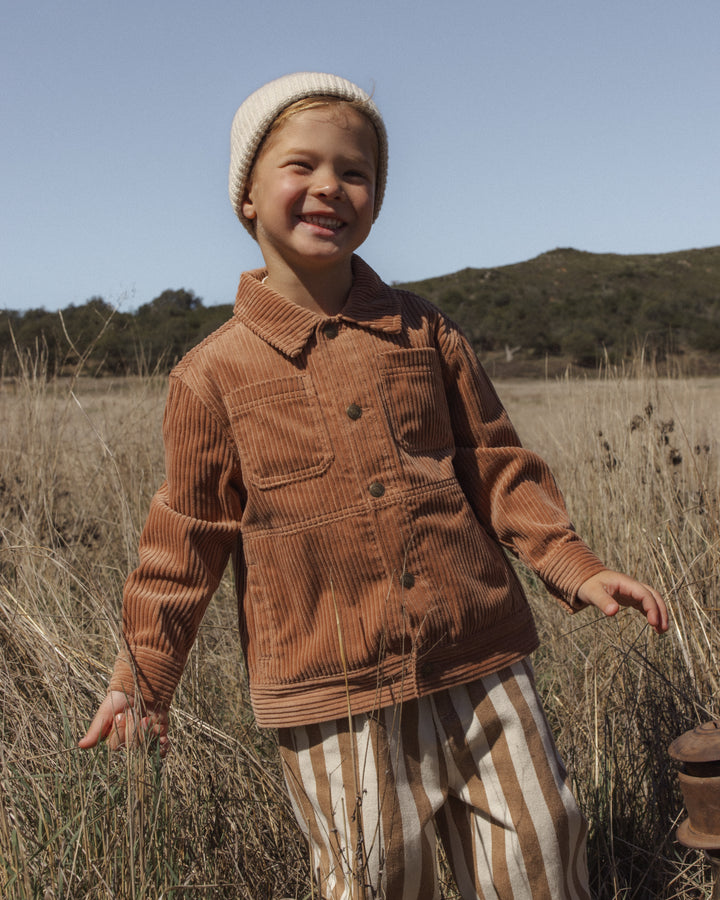Rylee + Cru Chore Coat - Fawn
