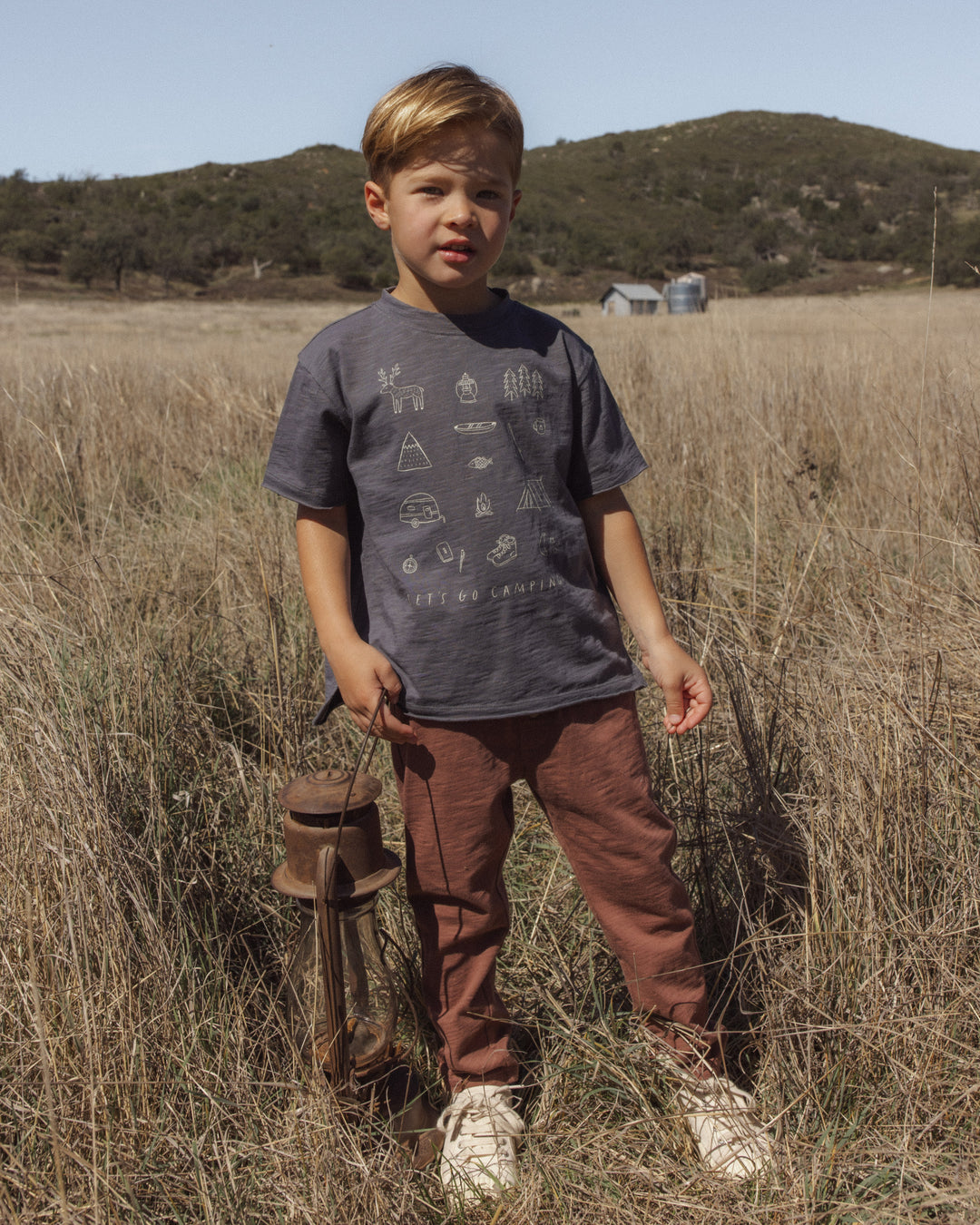 Rylee + Cru Raw Edge Tee - Let's Go Camping