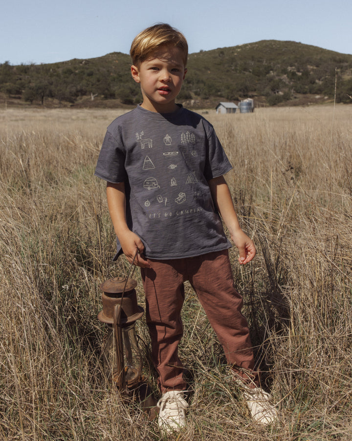 Rylee + Cru Raw Edge Tee - Let's Go Camping