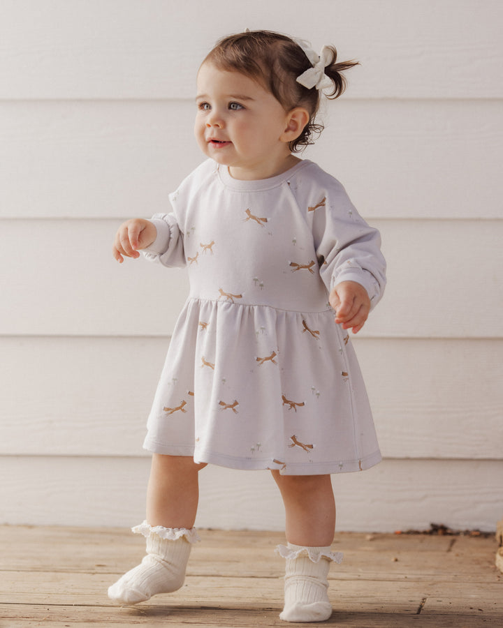 Rylee + Cru Raglan Dress - Foxes