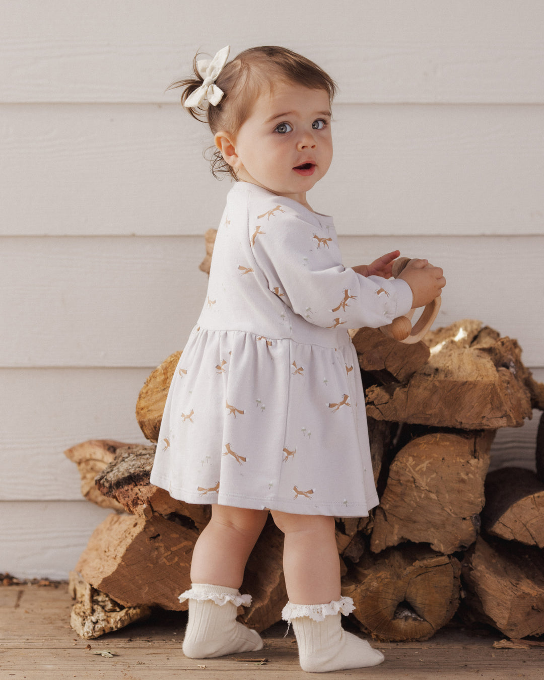 Rylee + Cru Raglan Dress - Foxes
