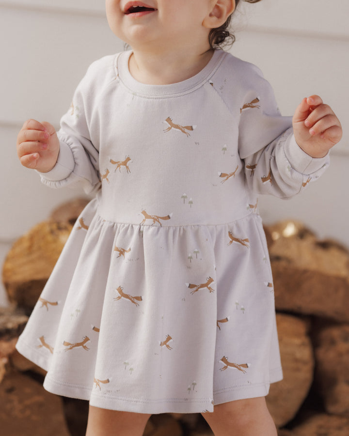 Rylee + Cru Raglan Dress - Foxes