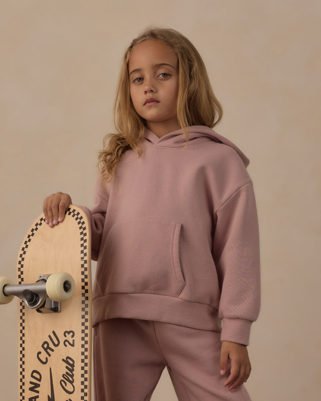Rylee + Cru Relaxed Hoodie - Rosewood