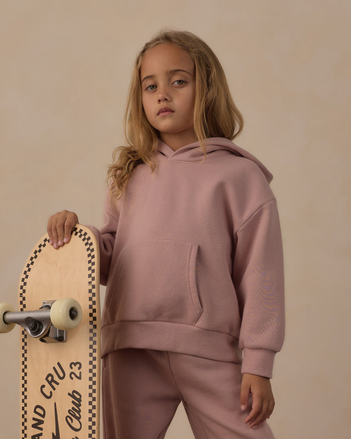 Rylee + Cru Relaxed Hoodie - Rosewood