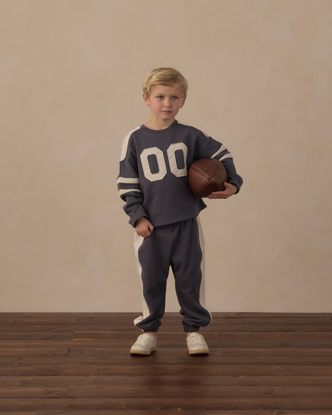 Rylee + Cru Paneled Sweatpant - Midnight