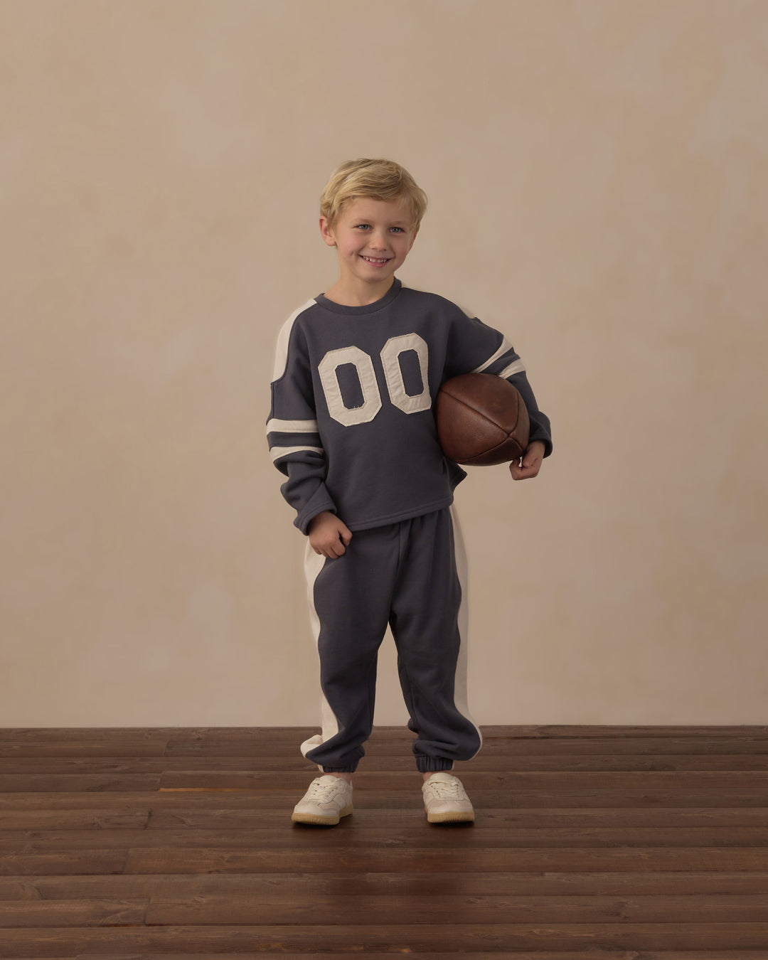 Rylee + Cru Paneled Sweatpant - Midnight