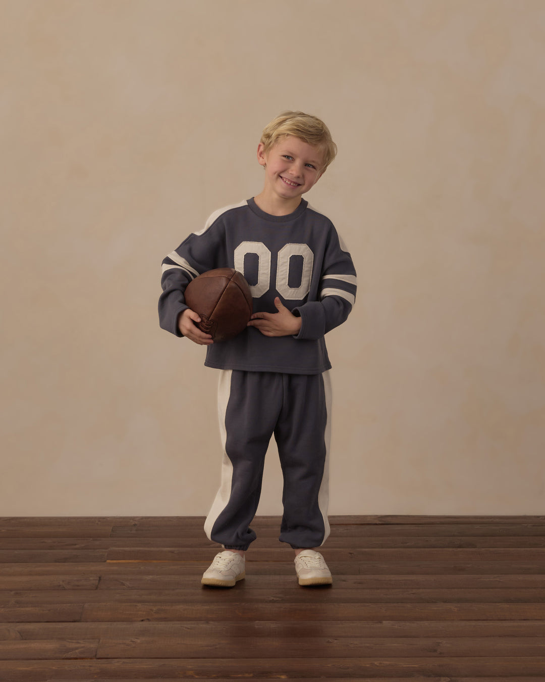 Rylee + Cru Paneled Sweatpant - Midnight