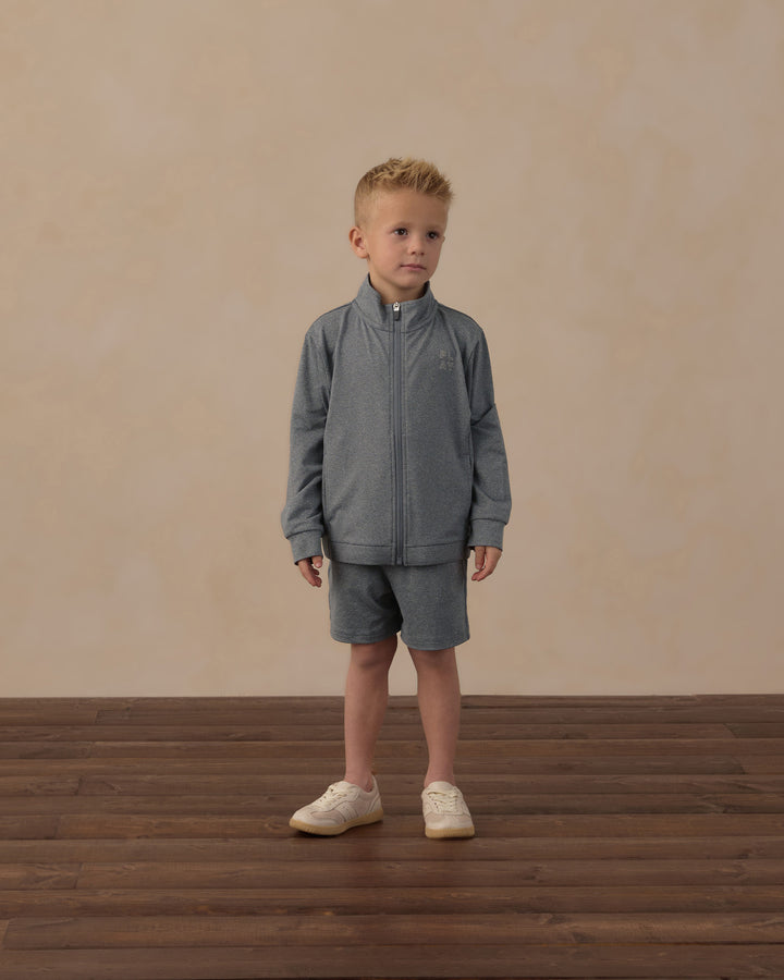 Rylee + Cru Technical Jacket - Heathered Midnight