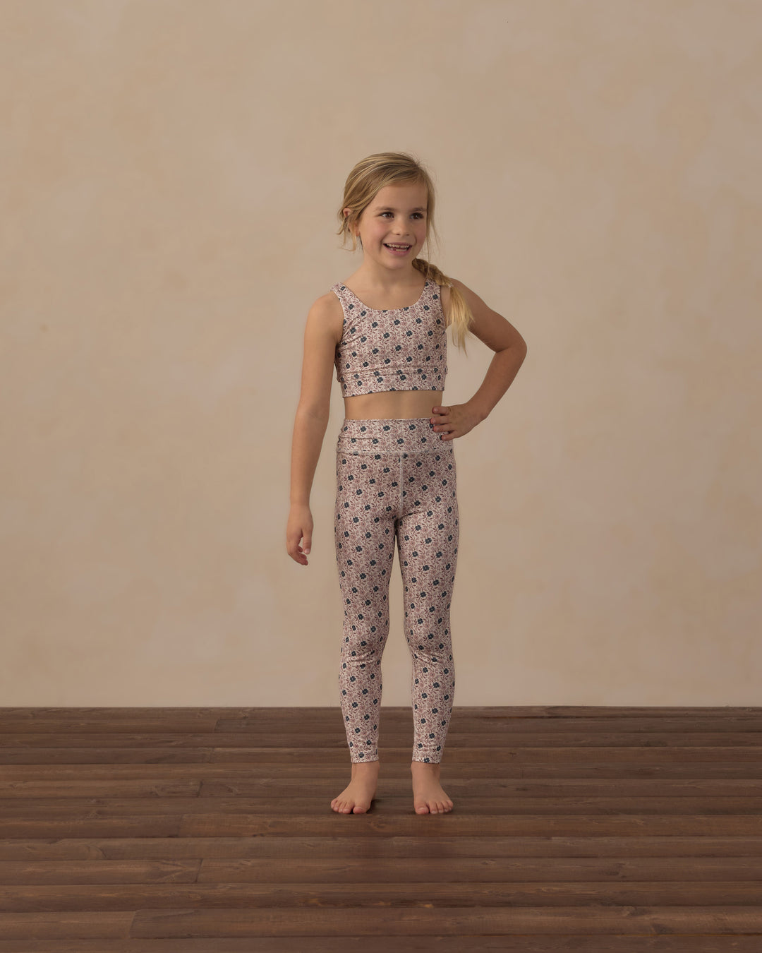 Rylee + Cru Swift Sports Bra - Blue Primrose