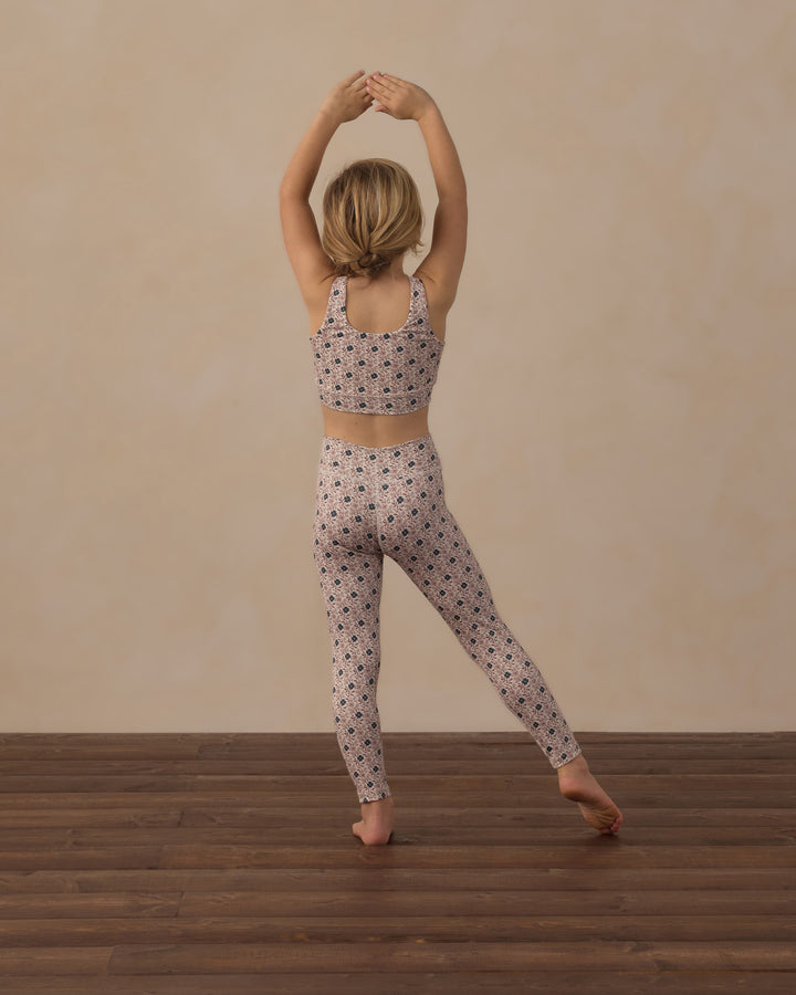 Rylee + Cru Swift Sports Bra - Blue Primrose