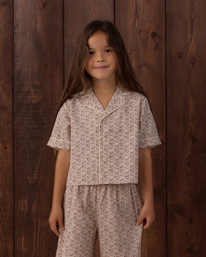 Rylee + Cru Woven Pajama Set - Primrose