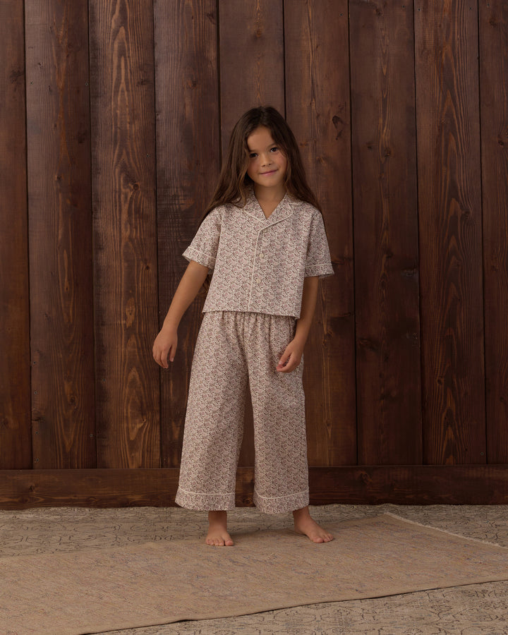 Rylee + Cru Woven Pajama Set - Primrose