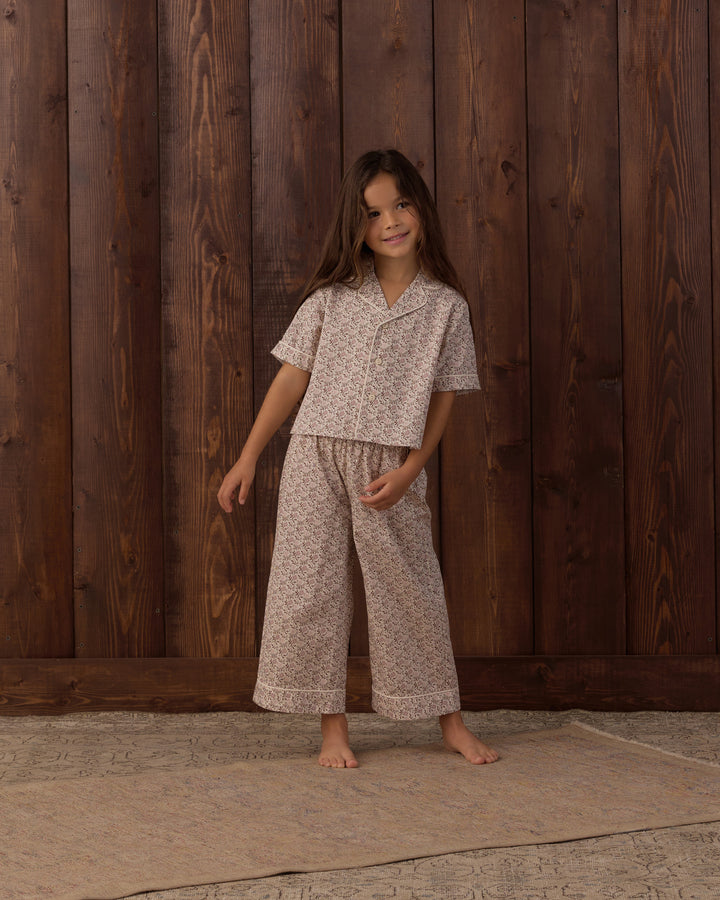 Rylee + Cru Woven Pajama Set - Primrose