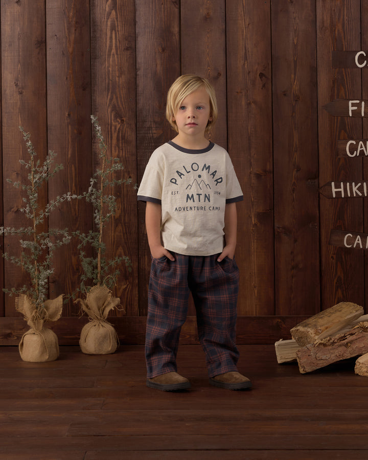 Rylee + Cru Palmer Pant - Midnight Plaid