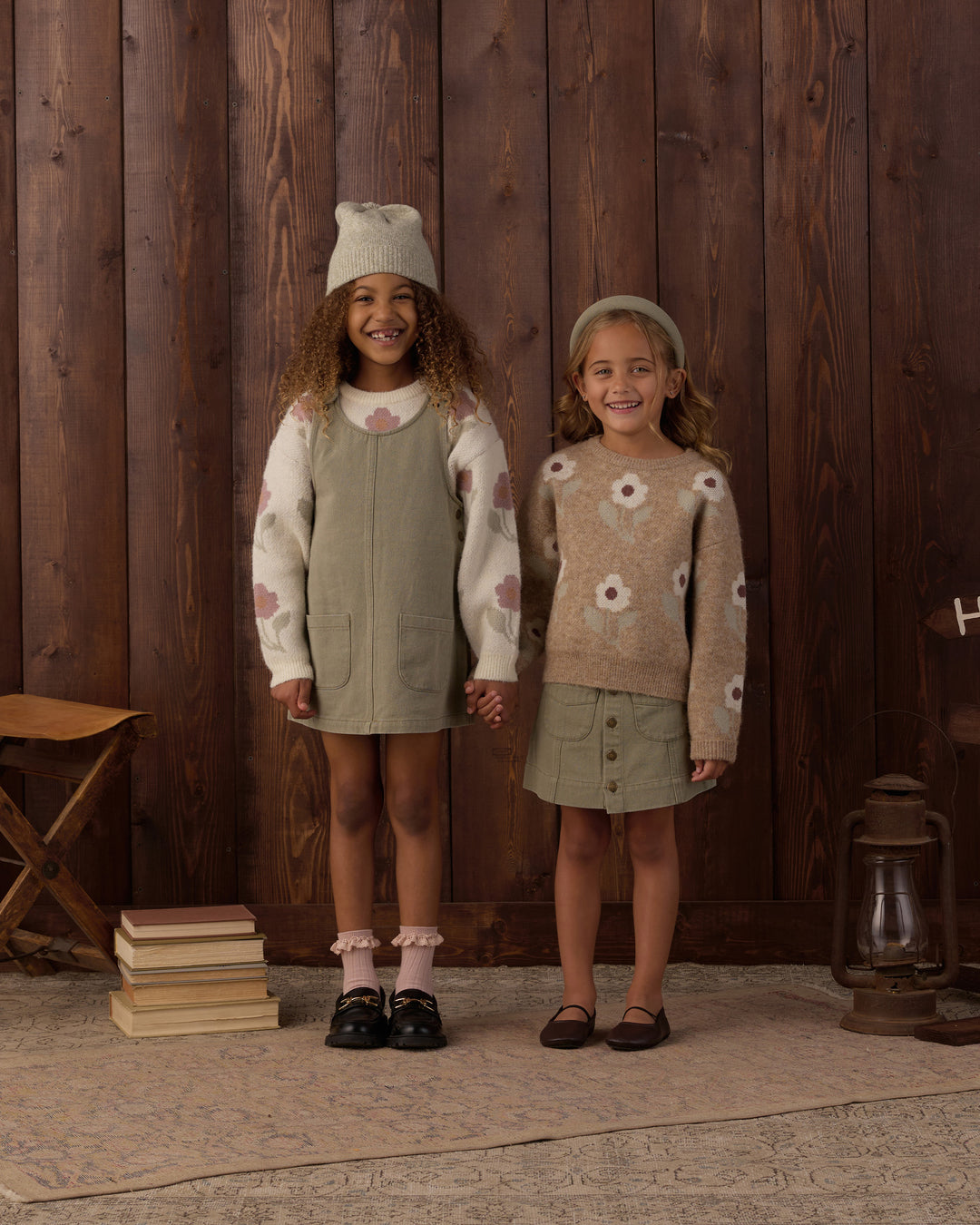 Rylee + Cru Aspen Sweater - Fawn Flower