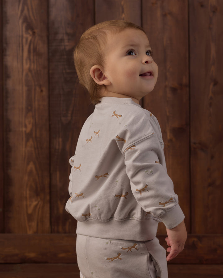 Rylee + Cru Relaxed Sweatshirt - Foxes
