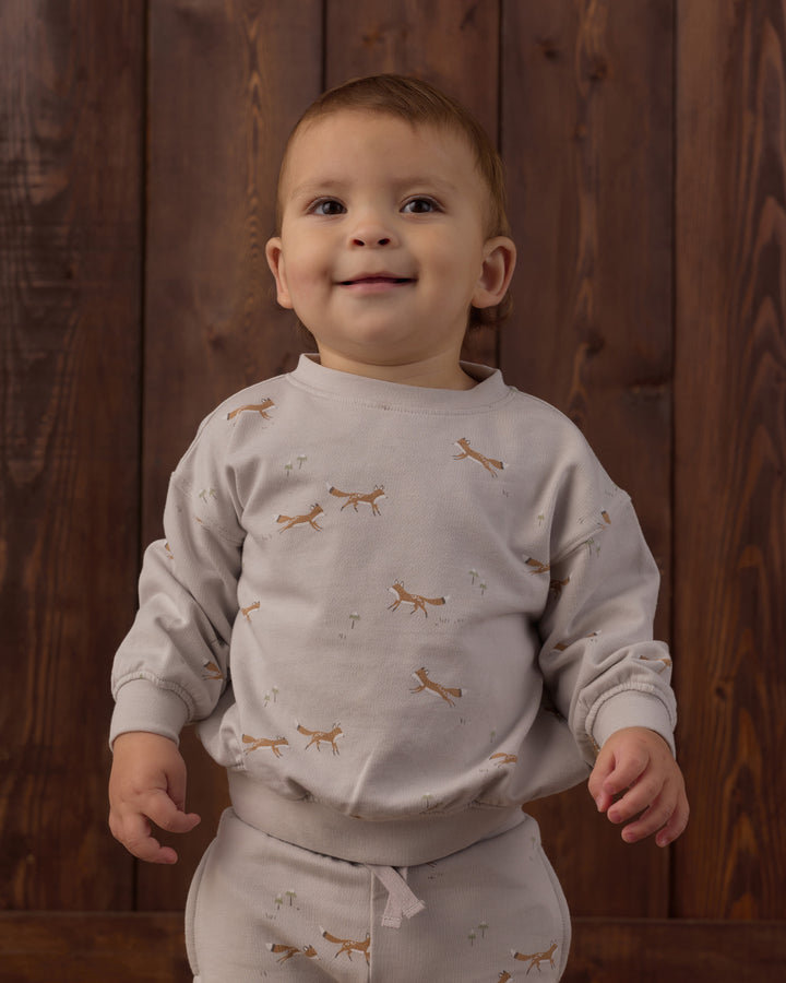 Rylee + Cru Relaxed Sweatshirt - Foxes