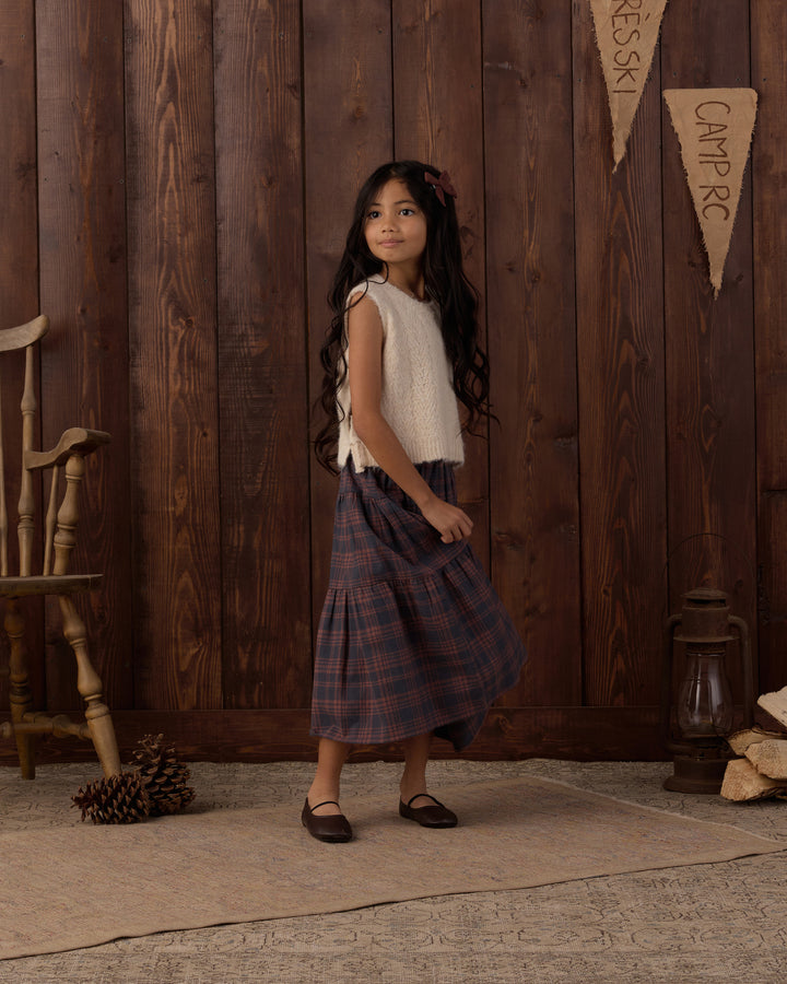 Rylee + Cru Bow Sweater Vest - Ivory