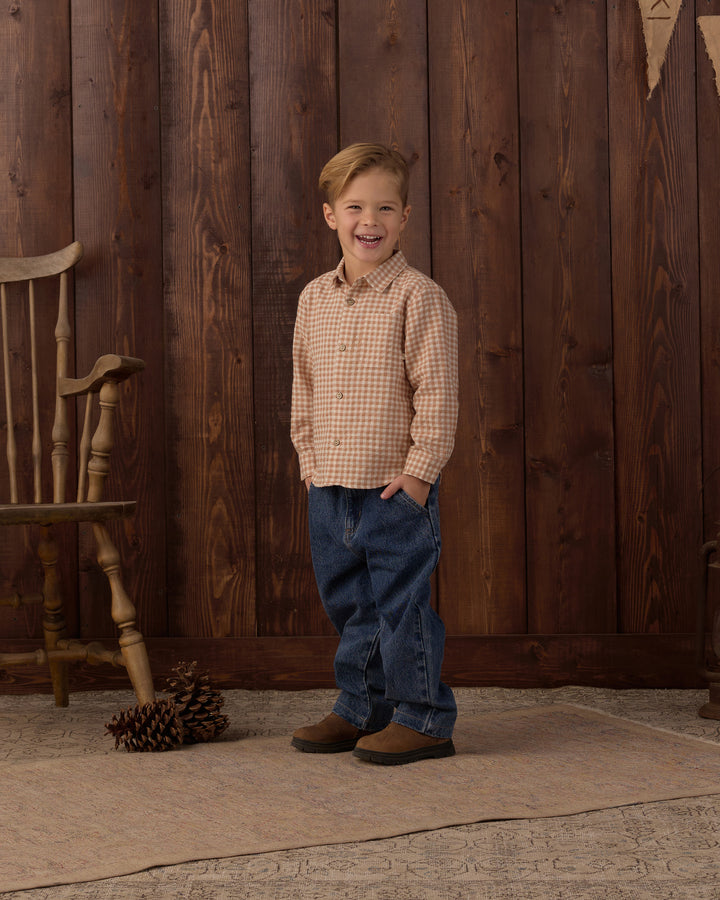 Rylee + Cru Baggy Pant - Indigo